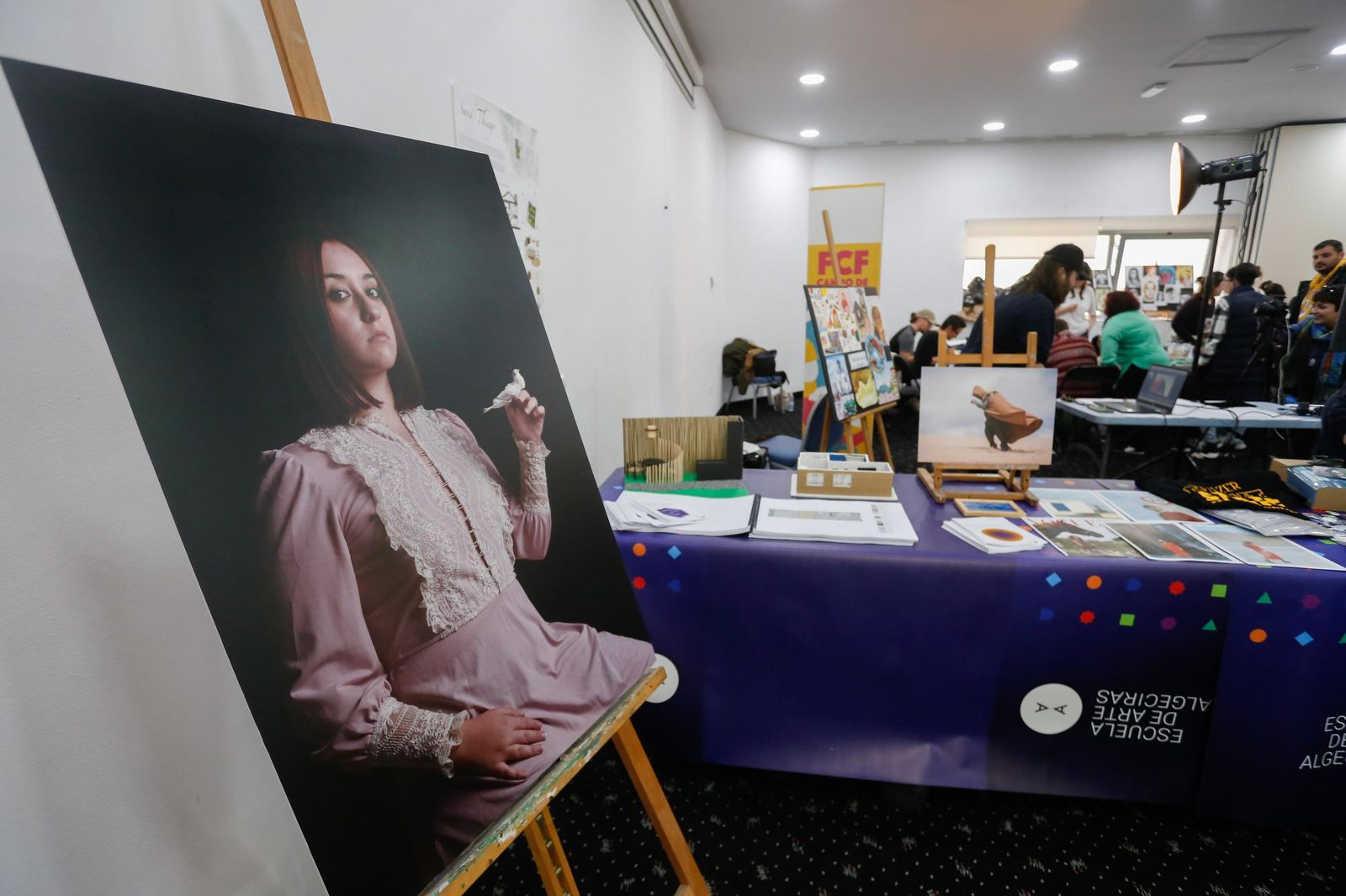 Las fotos de la XIII Feria de Ciclos Formativos Campo de Gibraltar en el Palacio de Congresos de La Línea