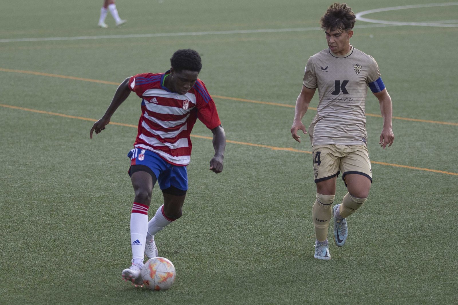 El filial encajó una dolorosa derrota ante el Almería.