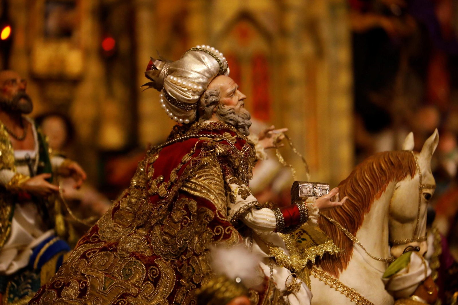 El impresionante belén napolitano de la ermita de la Alegría