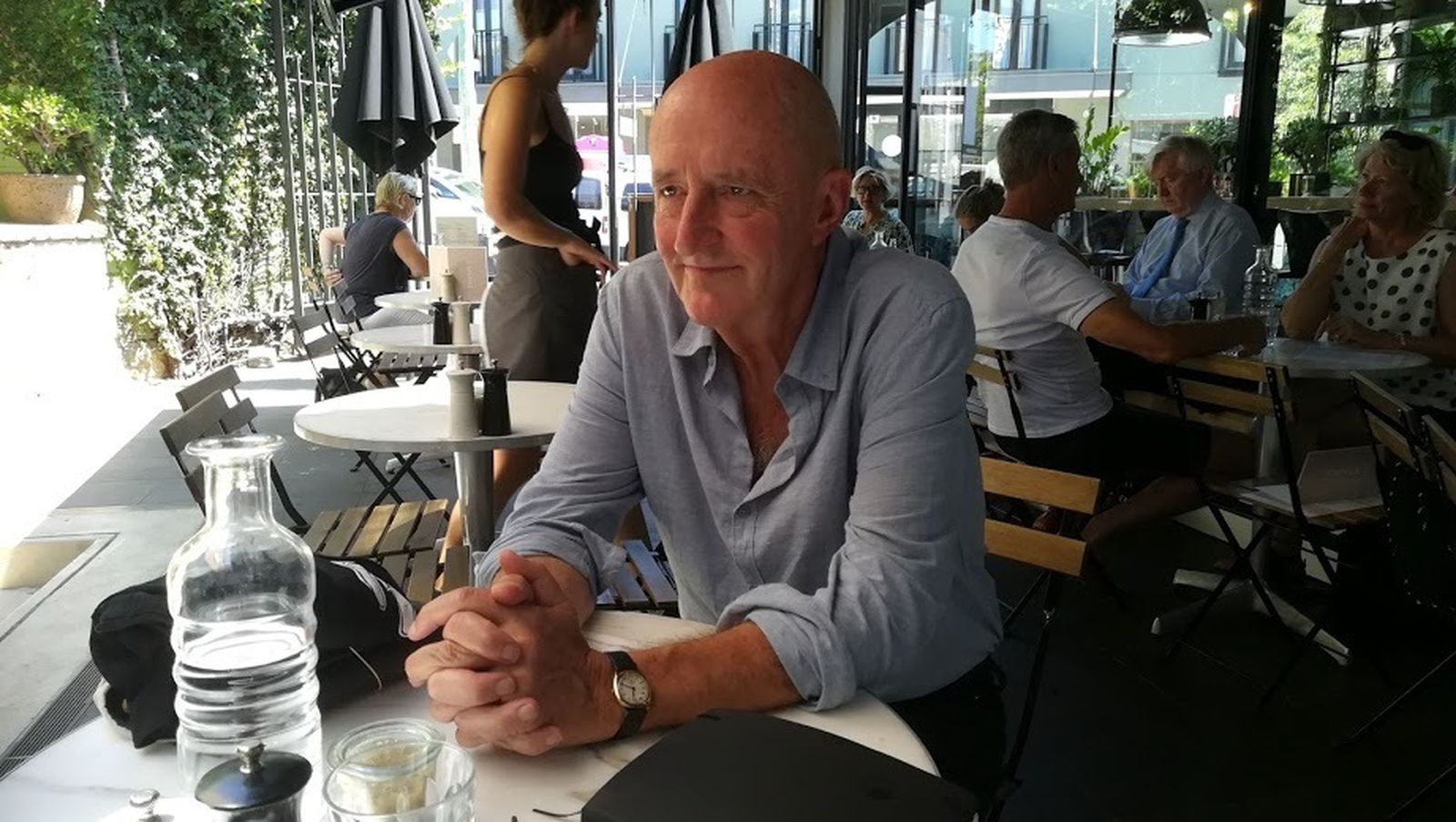 Alan Clark, durante la entrevista realizada en Sidney.