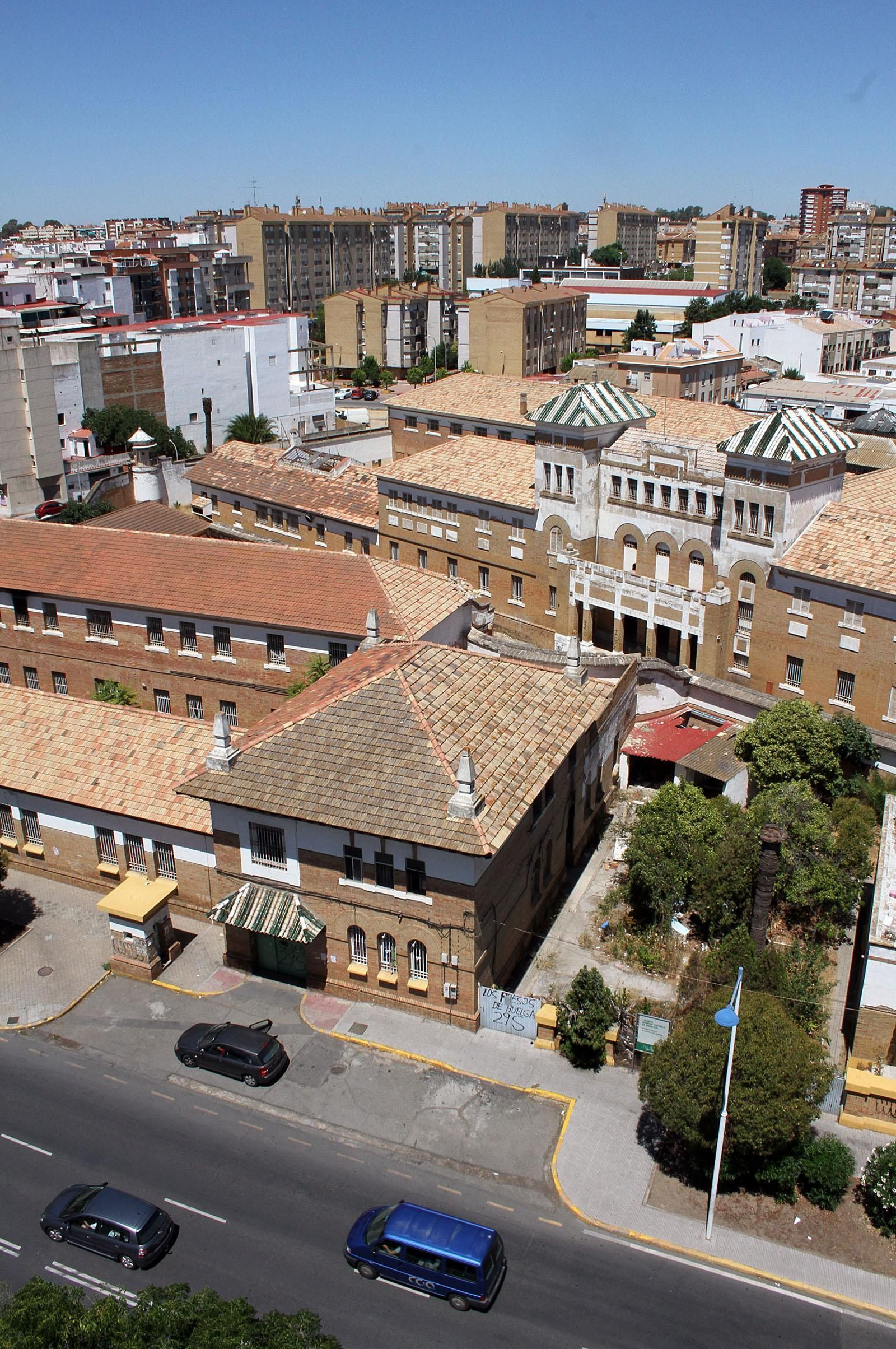 Imágenes de la antigua cárcel de Huelva durante estos últimos años