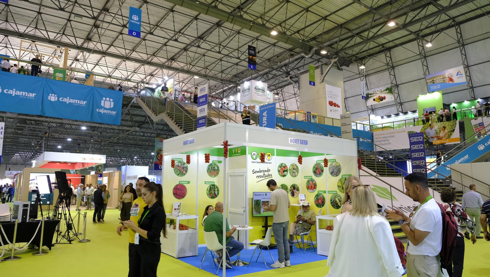 Imágenes del primer día de Infoagro Exhibition en Aguadulce