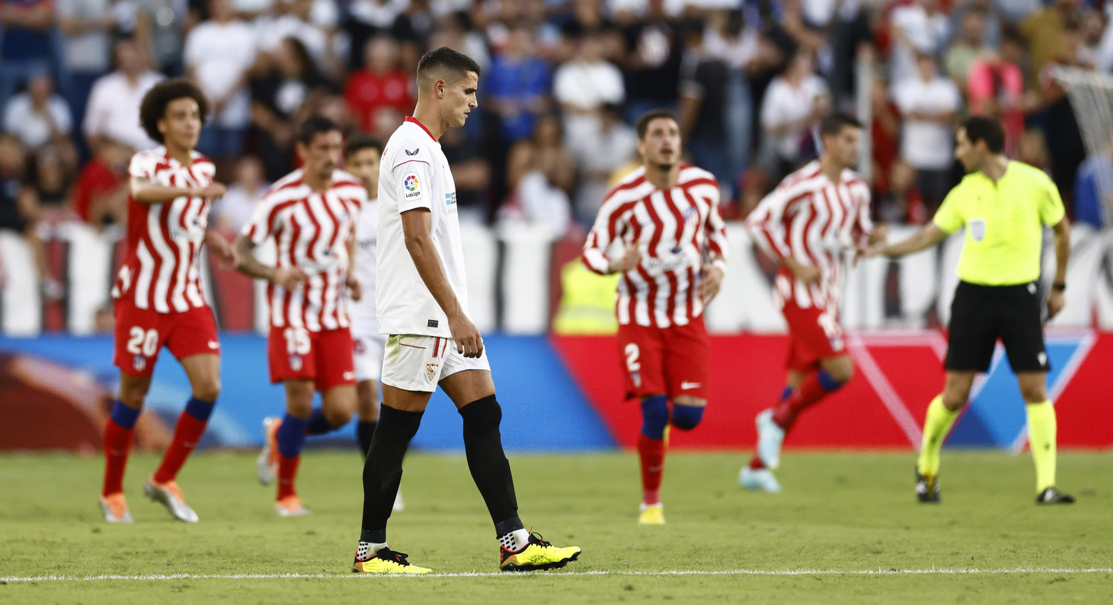 Las imágenes del Sevilla fc-Atlético de Madrid