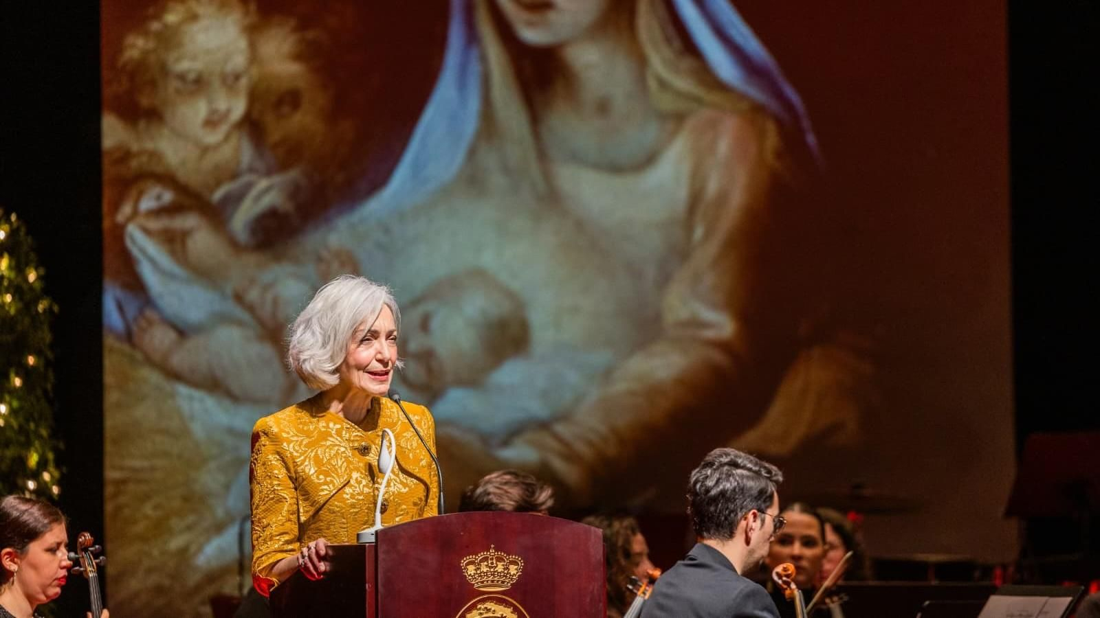 Carmen Guaita pregona la Navidad en San Fernando