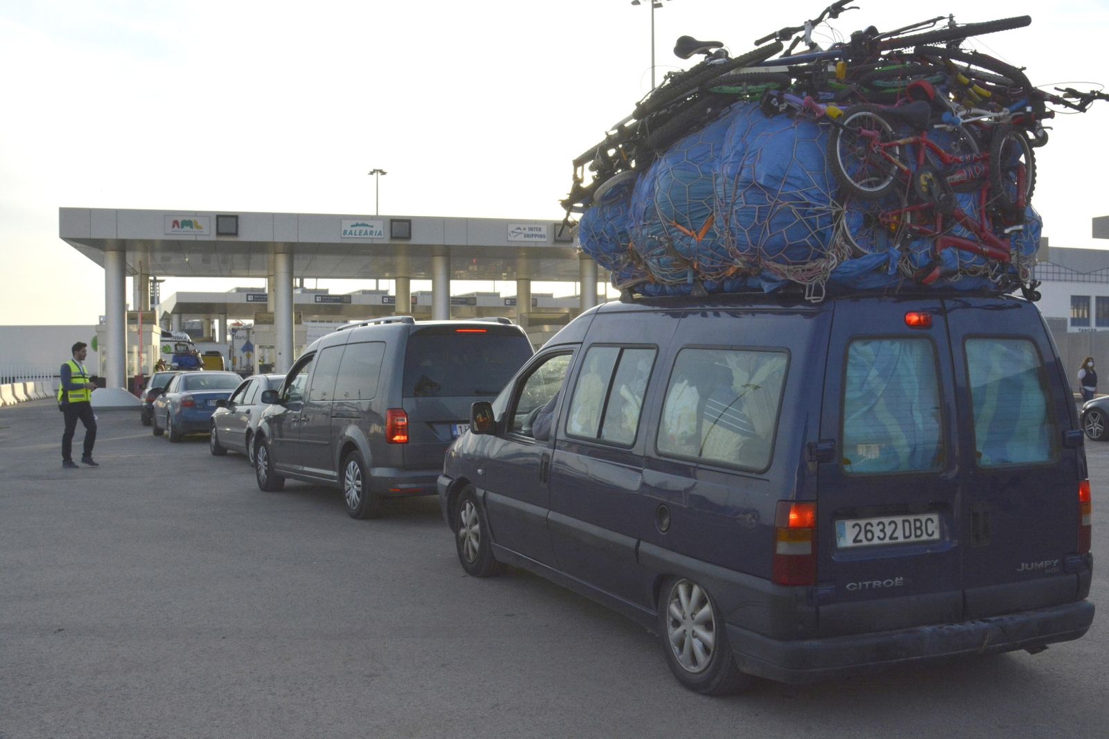 El puerto  de Algeciras recuperó en abril el enlace marítimo con Tánger