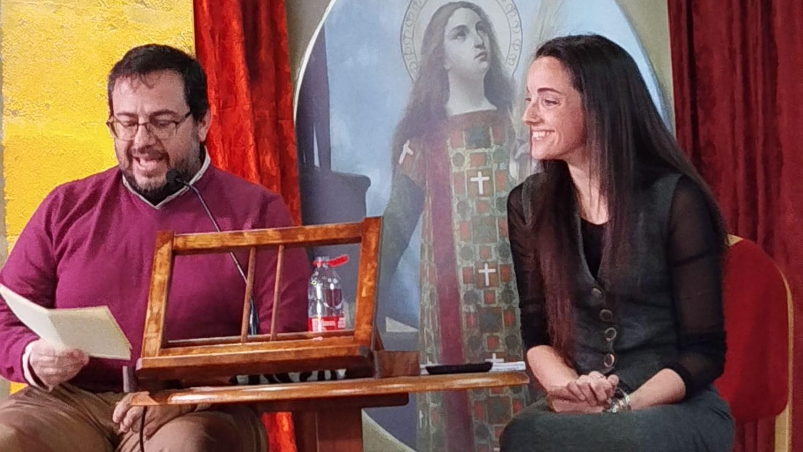 Un momento de la presentación del libro.