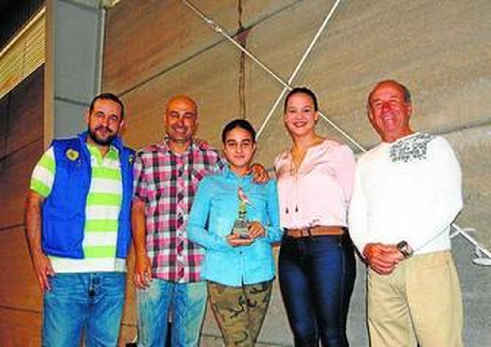 Imagen de la entrega de premios.