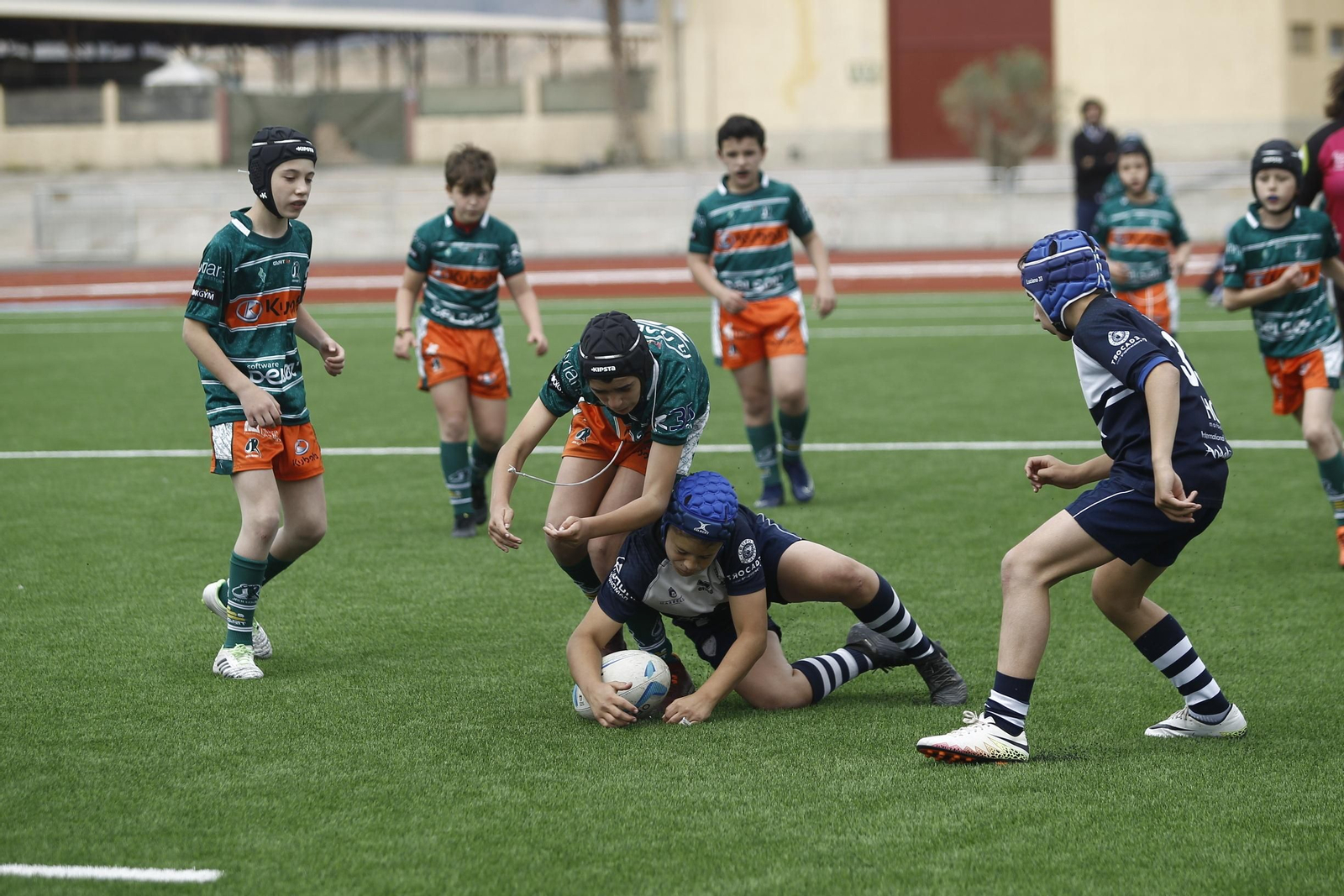 Fotogalería rugby sub-12 andaluz en la Base de La Legión. Viator (Almería)