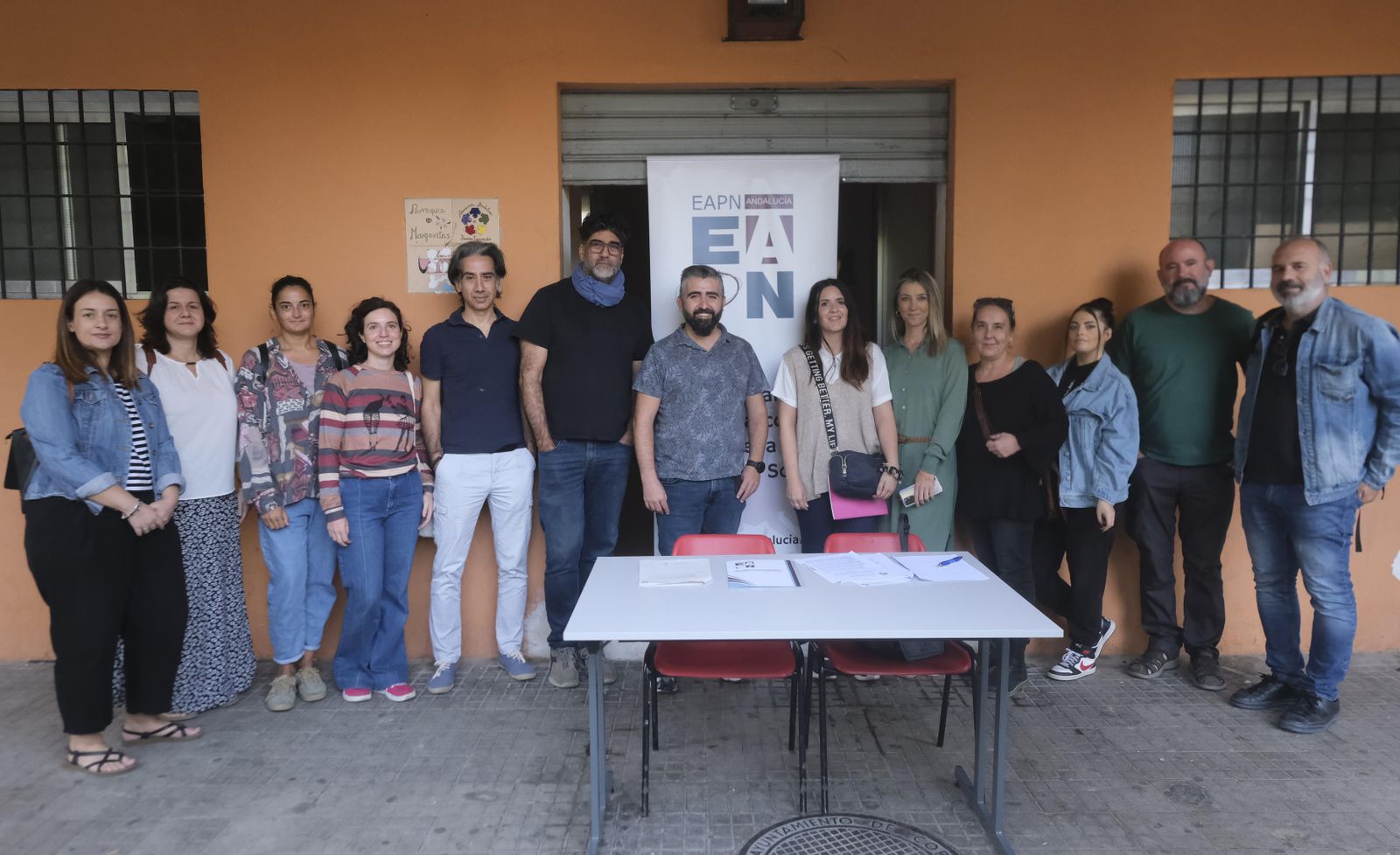 Diferentes asociaciones de Córdoba en la sede de Barrios Ignorados.