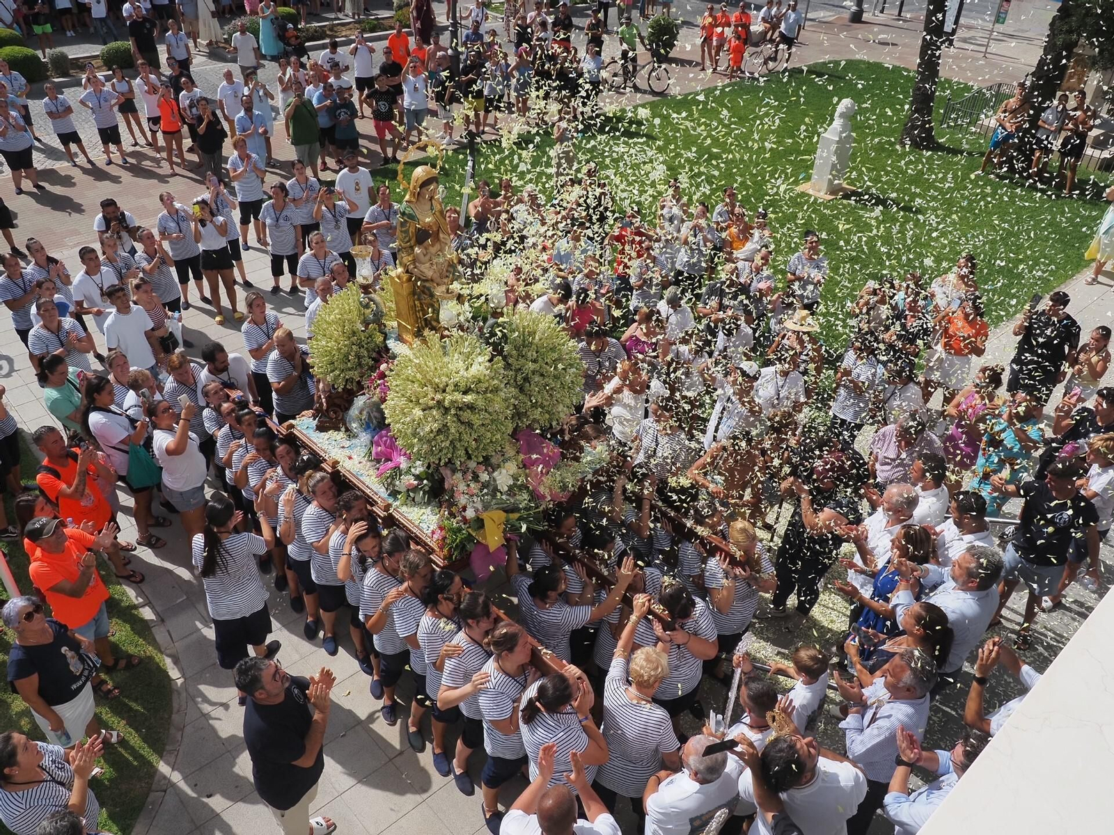 Las mejores imágenes de la procesión de la Virgen del Mar de Isla Cristina.