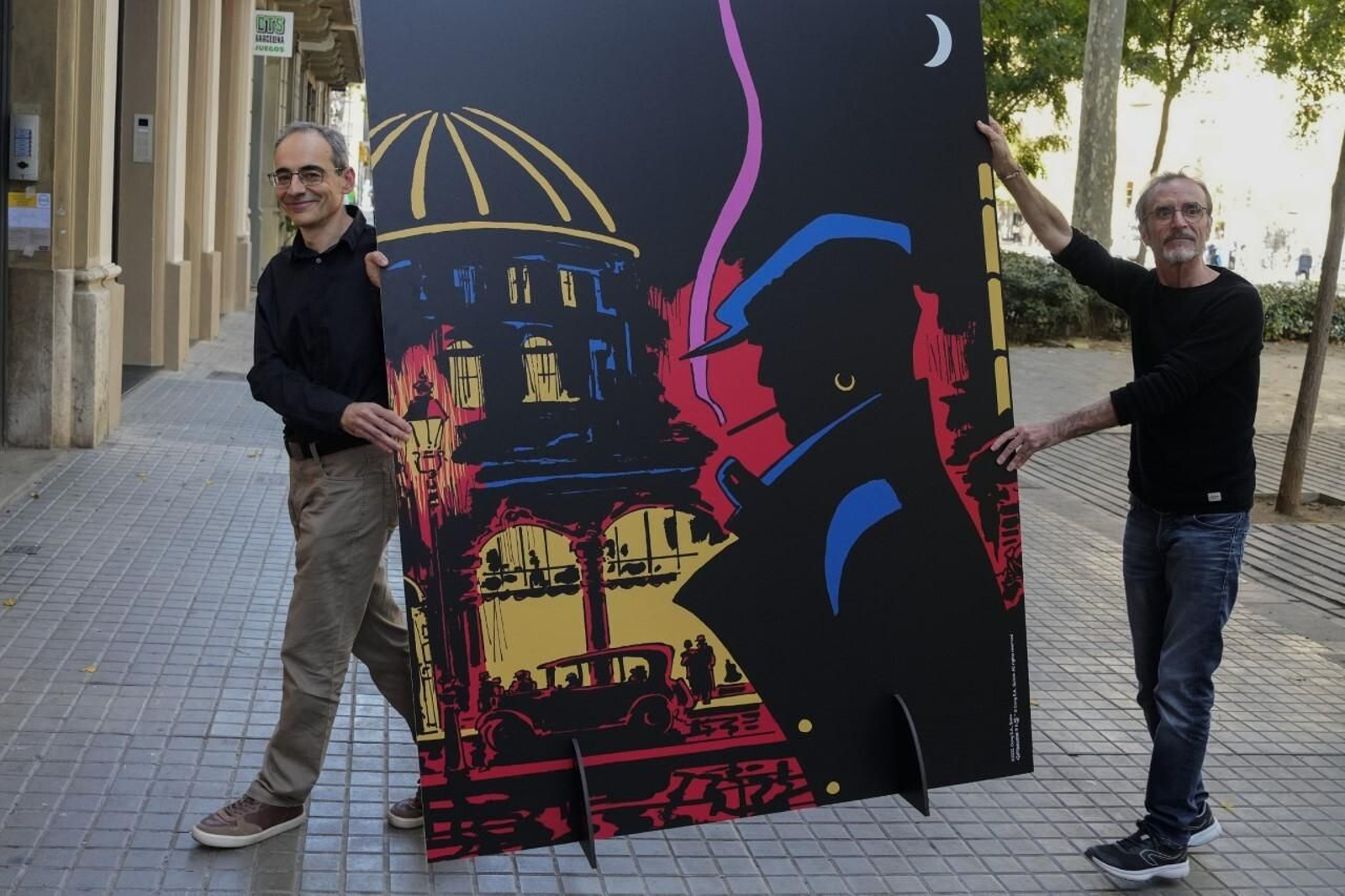 Juan Díaz Canales y Rubén Pellejero, en la presentación.