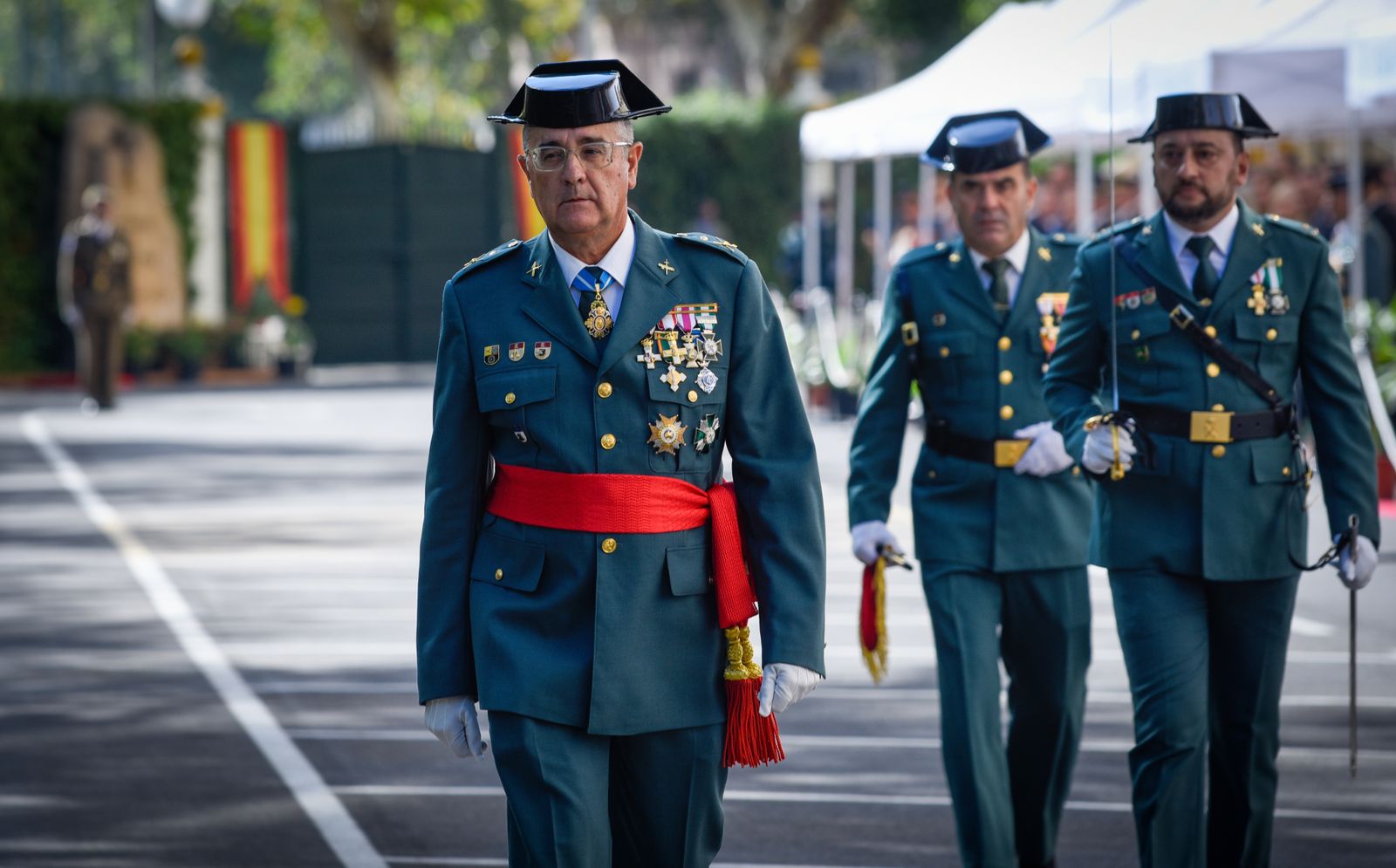 Imágenes del acto del día del Pilar de la Guardia Civil