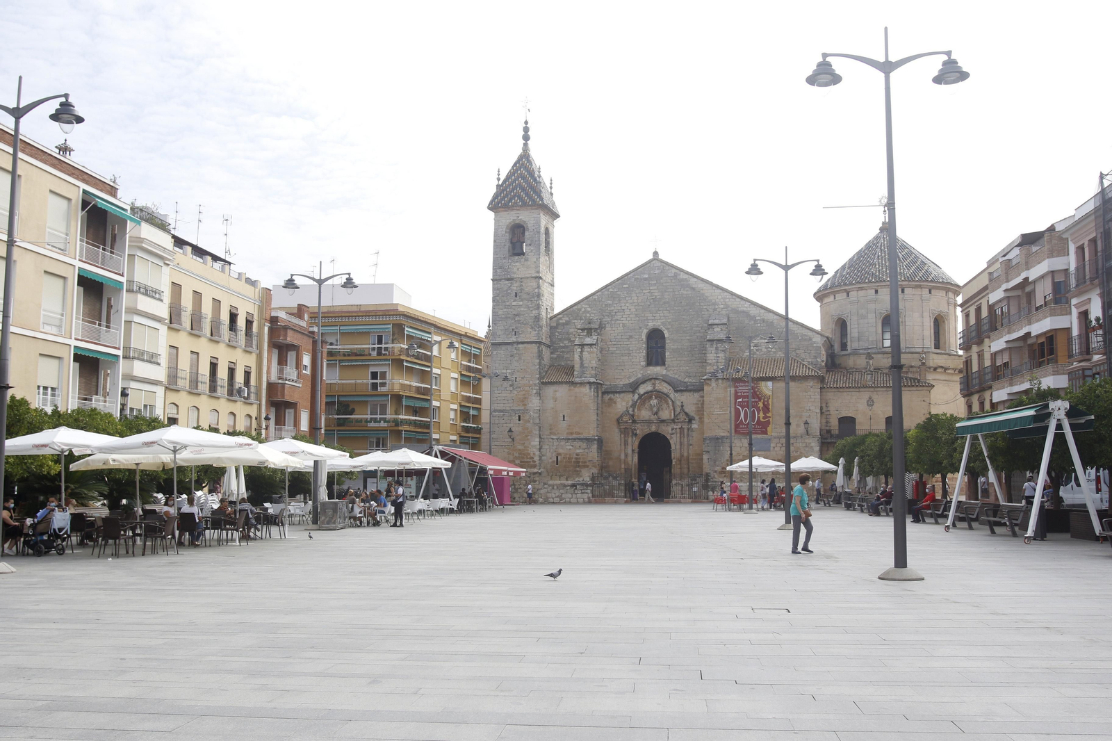 La semana 'horribilis' de Lucena a causa del covid, en fotografías