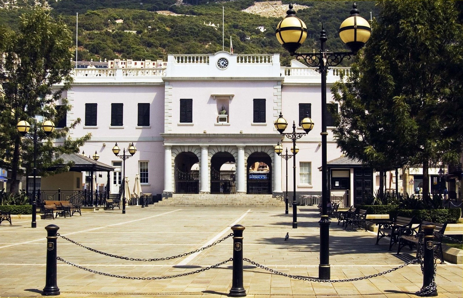 La sede del Parlamento de Gibraltar.