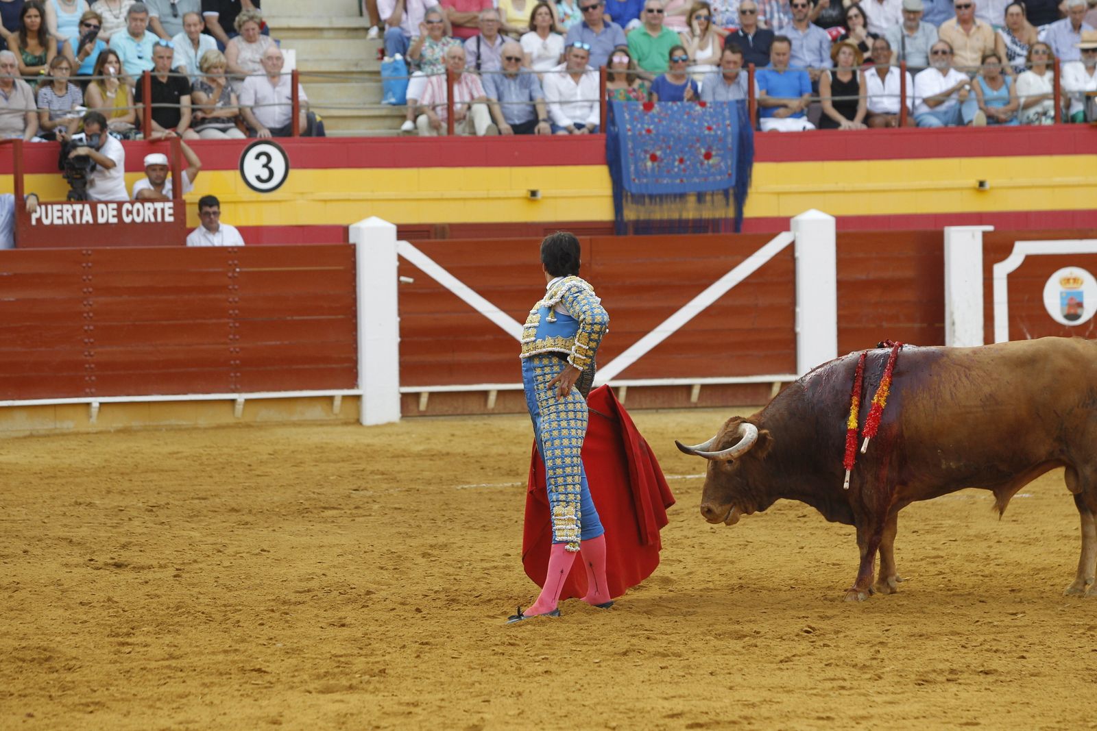 Fotogalería corrida toros Feria Santa Ana-Roquetas de Mar-El Juli-Perera-Aguado