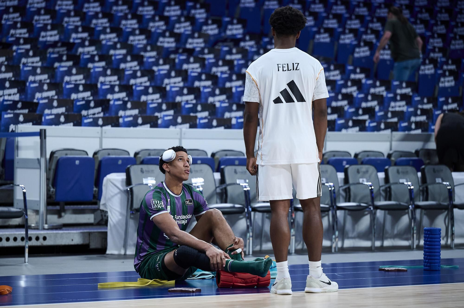 El Real Madrid-Unicaja en fotos