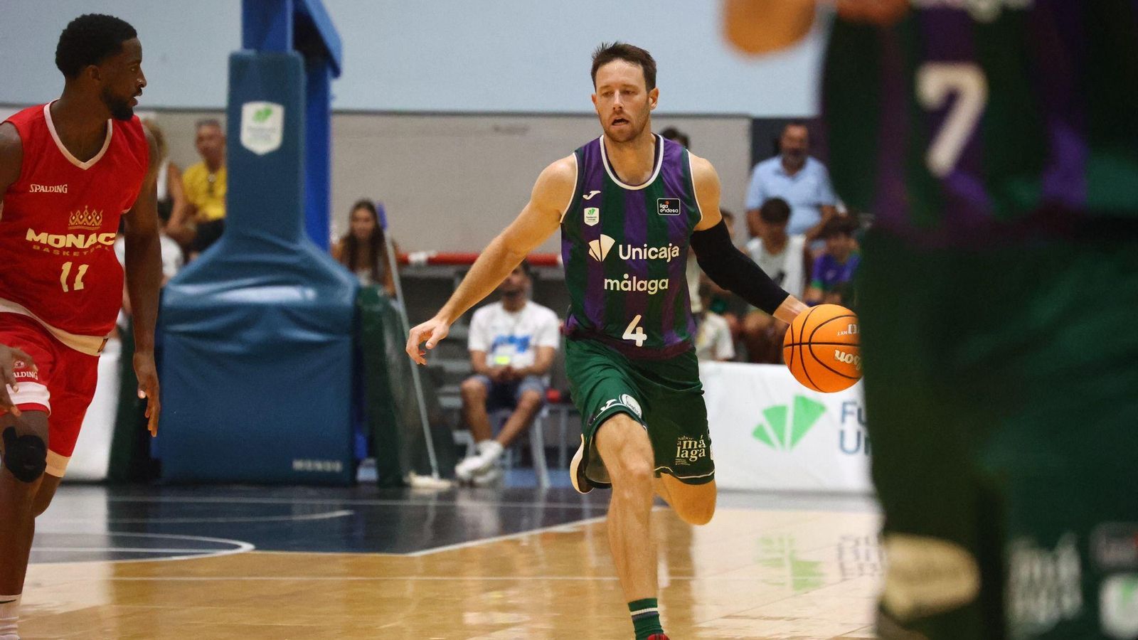 El Unicaja - Mónaco, en fotos