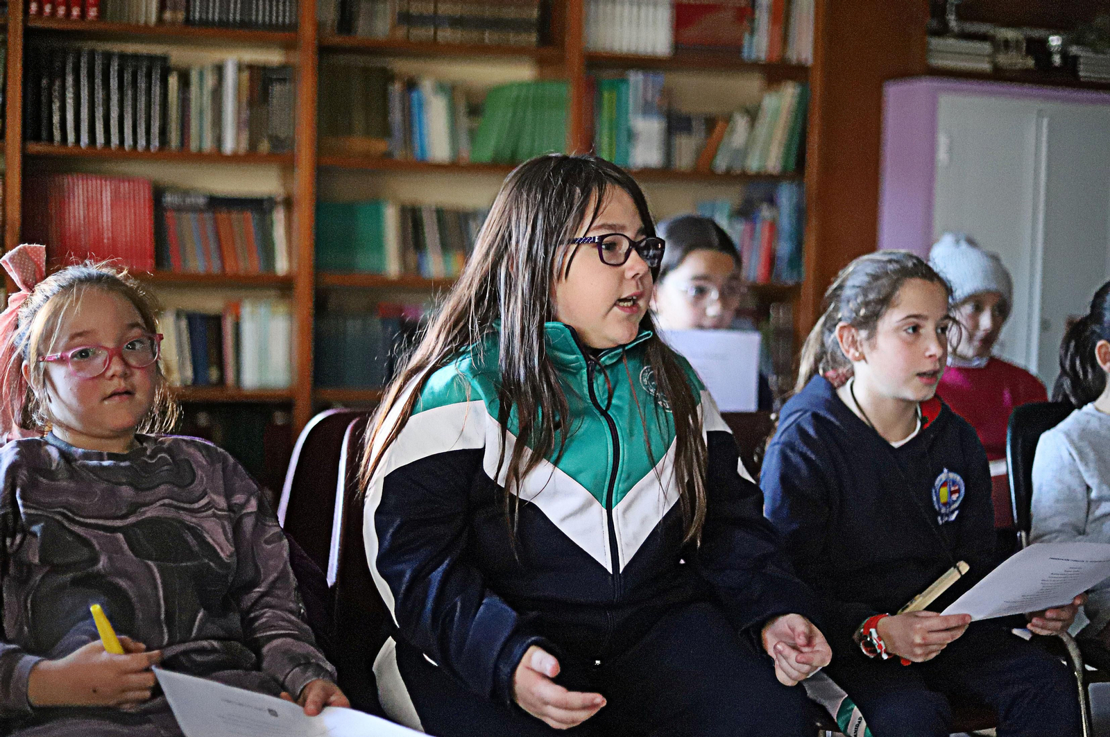 Imágenes del aula de Carnaval del Colegio de la Hispanidad