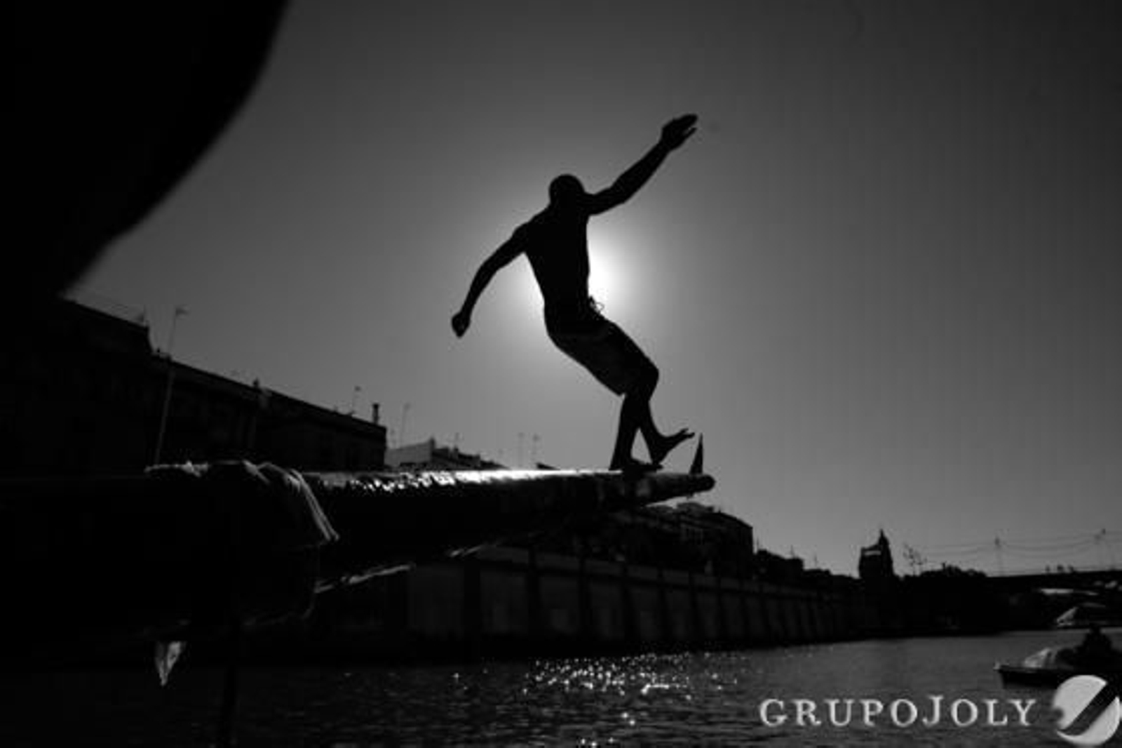 La cucaña de Triana, un clásico de la Velá.

Foto: Juan Carlos Muñoz