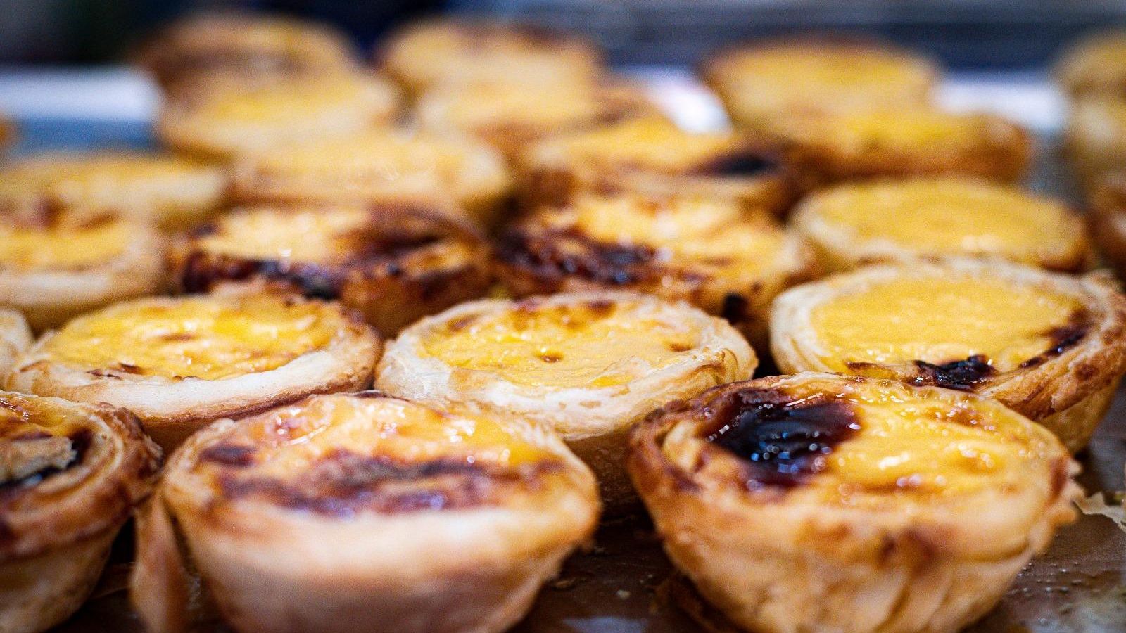 Pasteles de nata, el producto estrella.