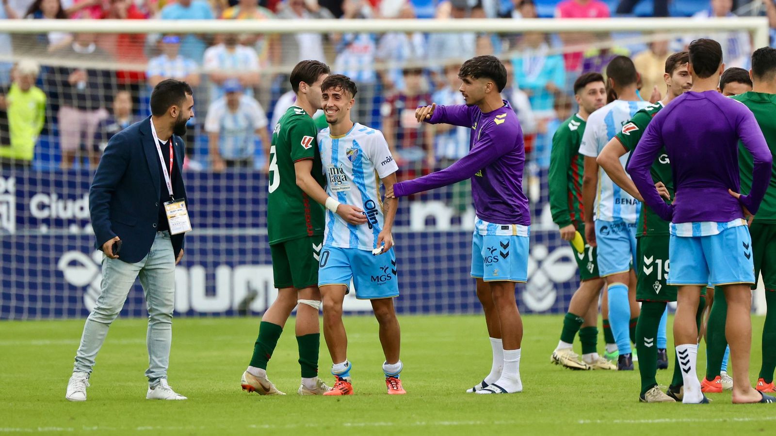 El Málaga CF - Eibar, en fotos