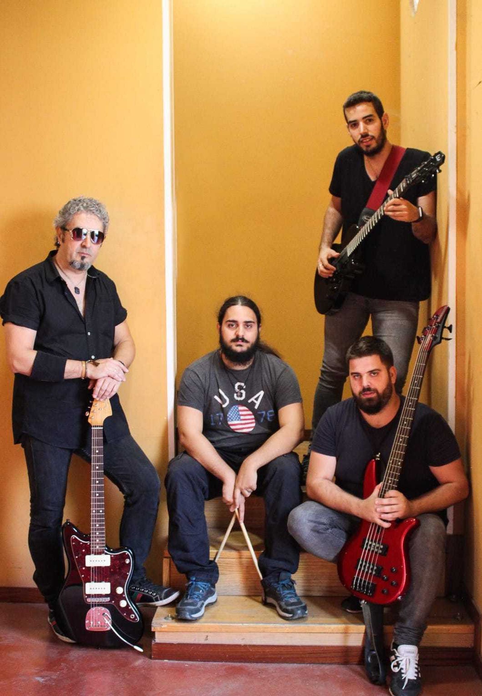 El grupo cordobés Basalto.