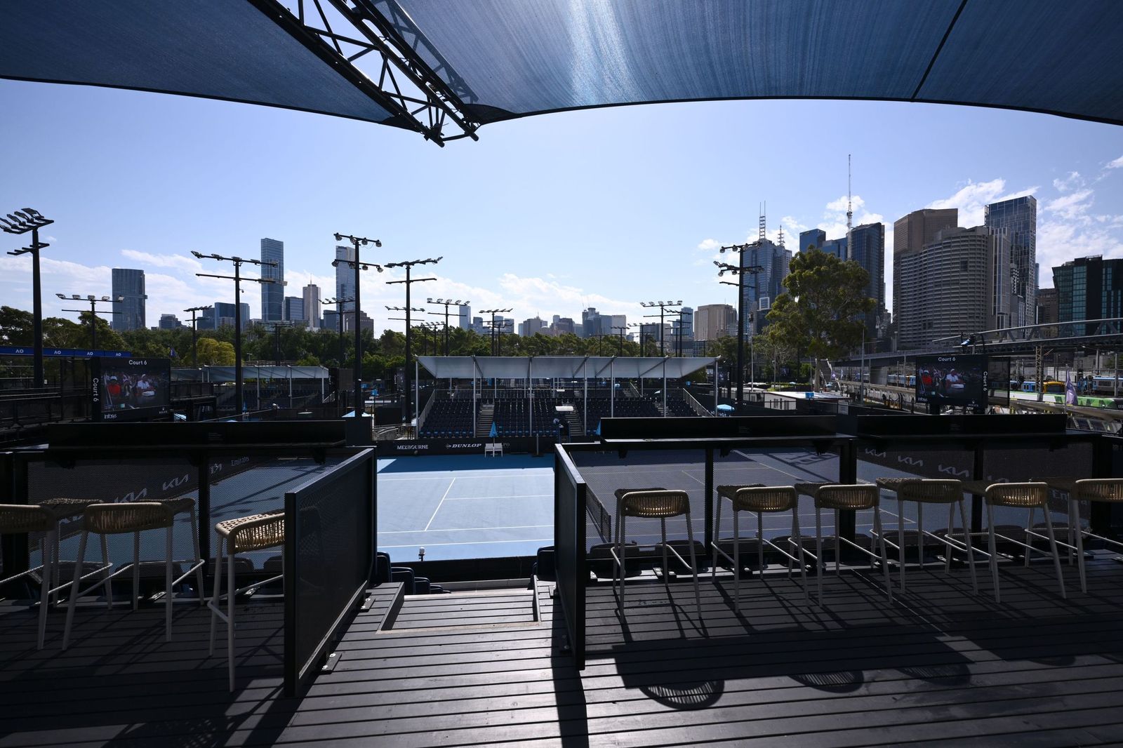 Las fotos de Alcaraz y del resto de cuartos de final de Australia