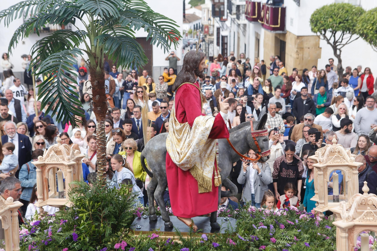 Fotos del Domingo de Ramos en San Roque