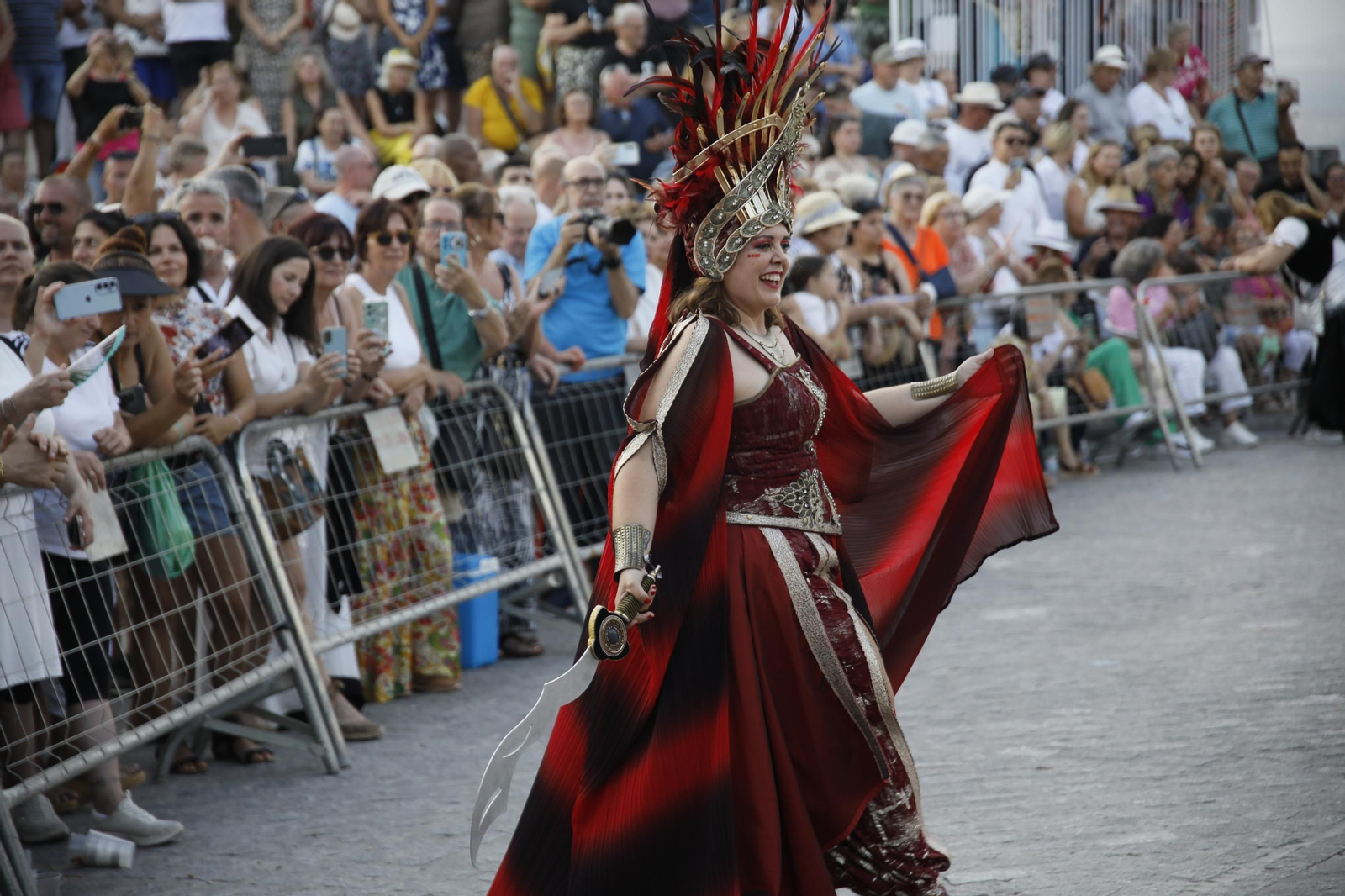El gran desfile de Moros y Cristianos de Mojácar, en imágenes