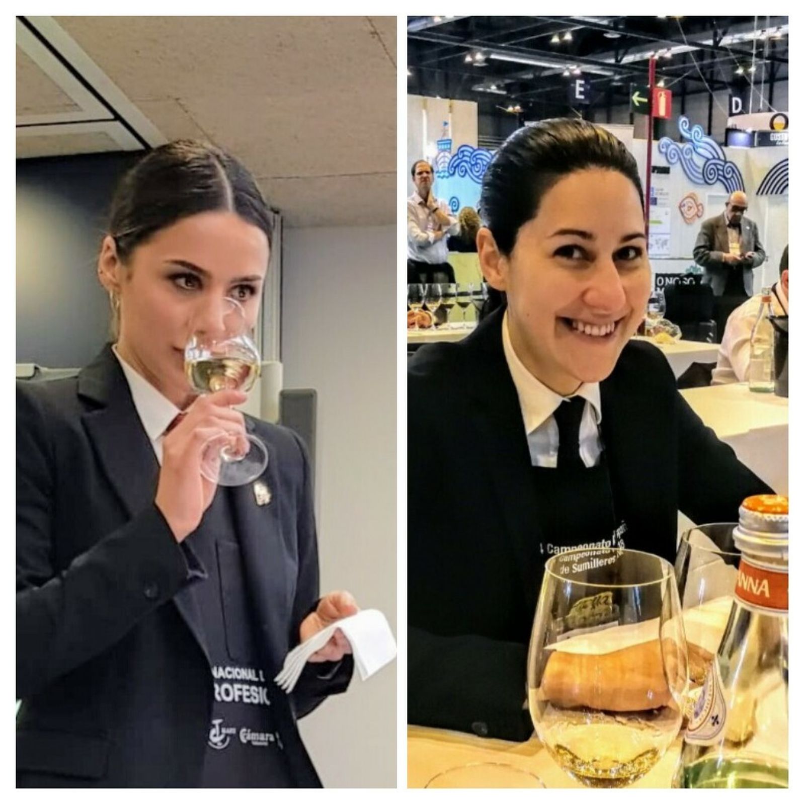 Mónica Rosón y Pilar Vacas, mejores sumilleres de Sevilla en 2019.