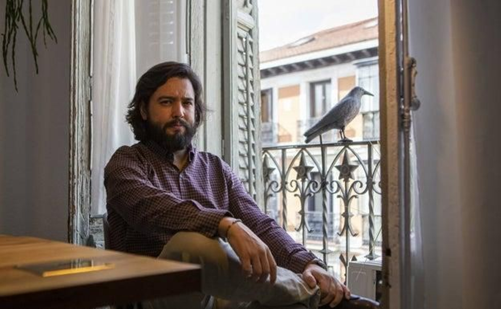 El autor, Juan Jacinto Muñoz Rengel (Málaga, 1974).