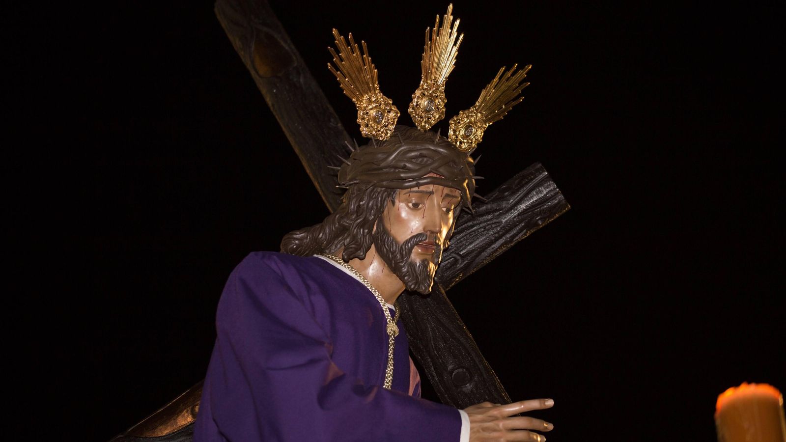 El NAzareno por las calles de Dalías.