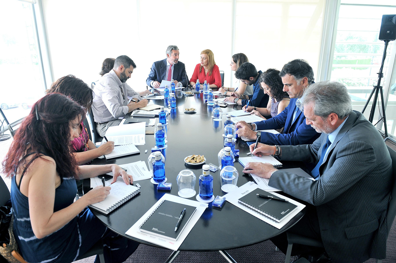 Barceló celebró un encuentro con la prensa en Sevilla este miércoles.