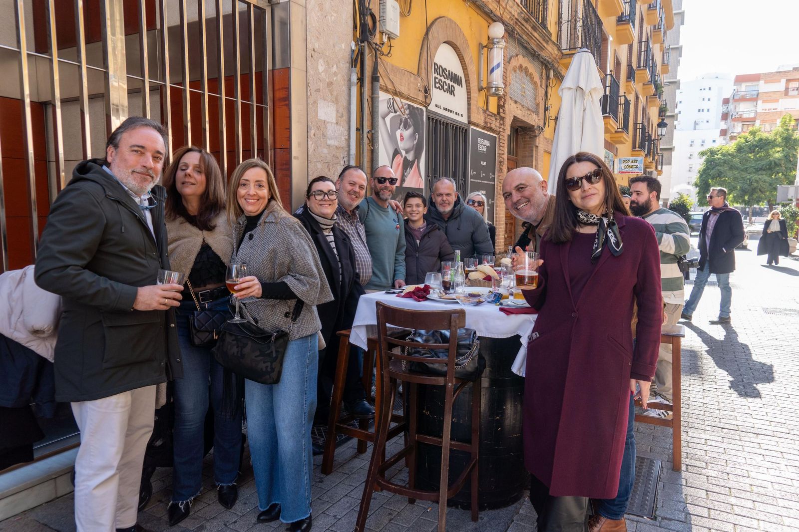 Imágenes de la fiesta del 31 de diciembre en las calles de Huelva