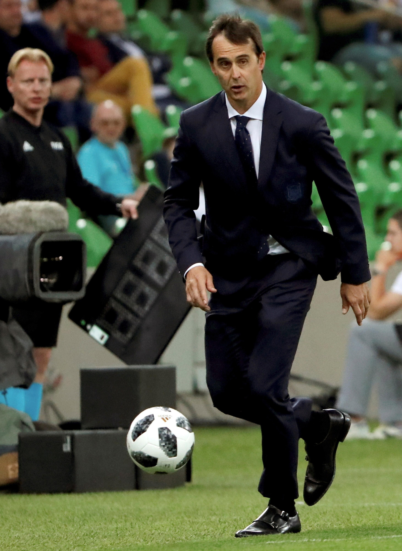 Las imágenes del España-Túnez