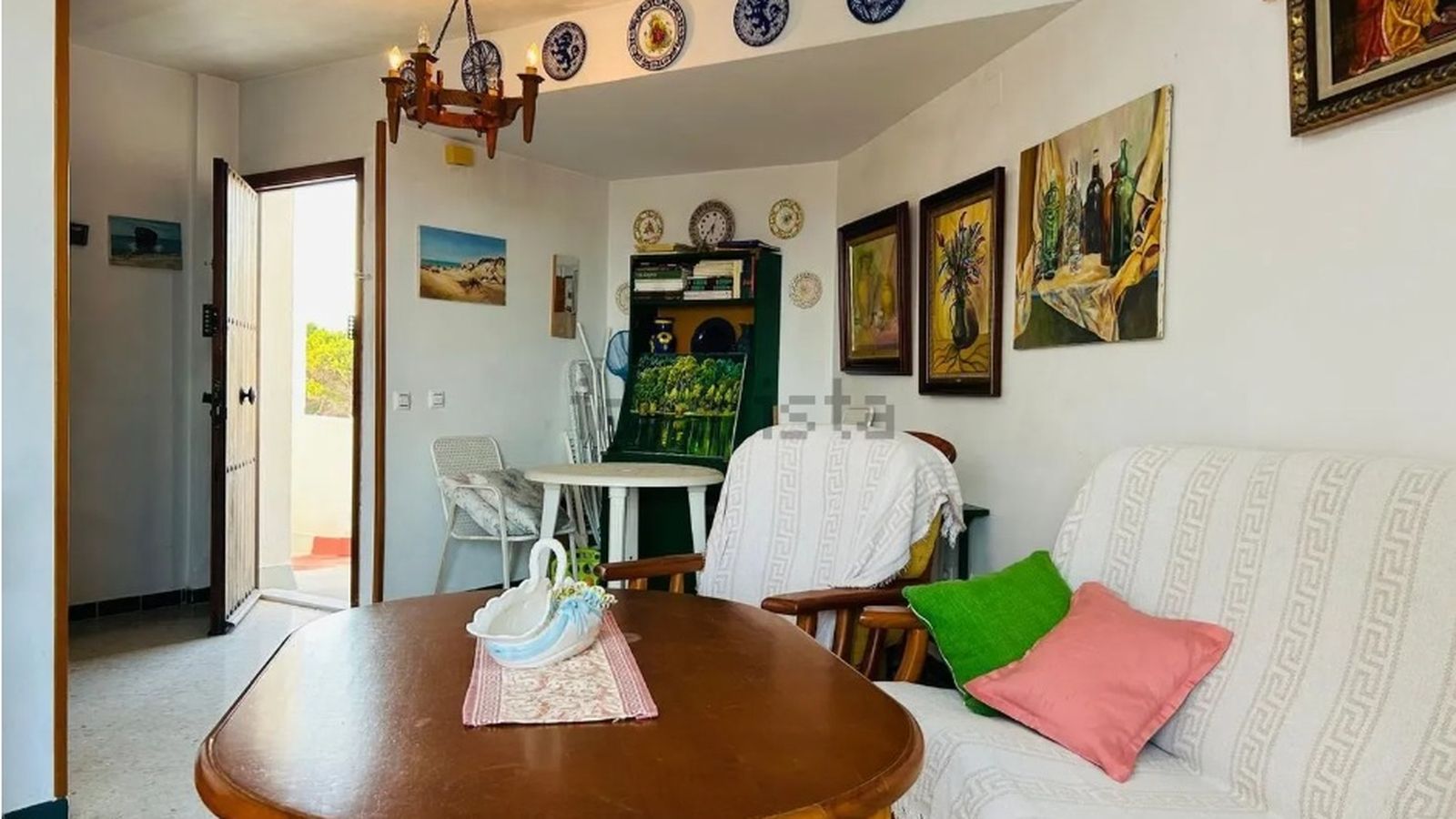 Un dúplex construido en 1978 en Matalascañas.