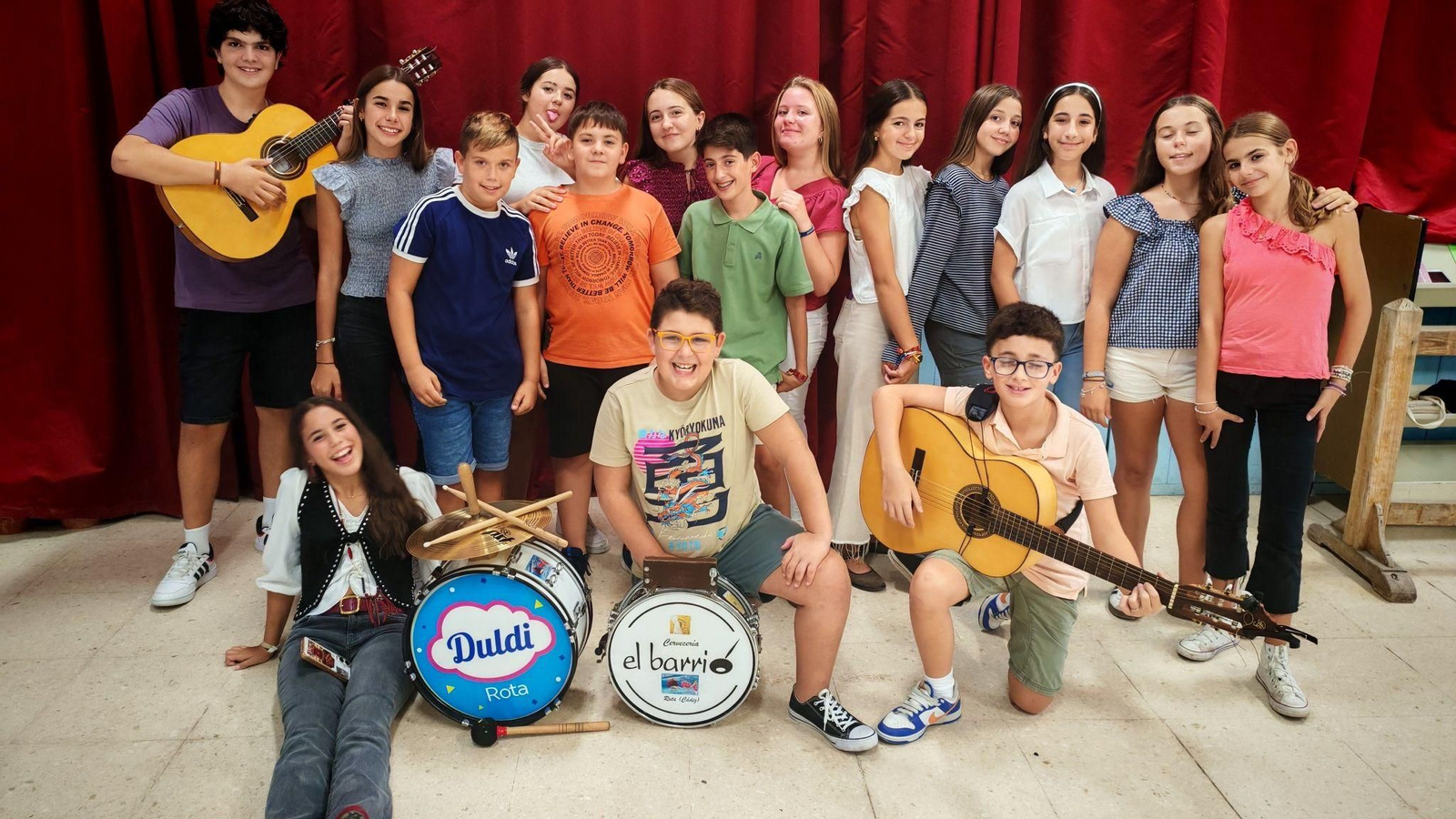 La chirigota 'Los mal-éficos'.