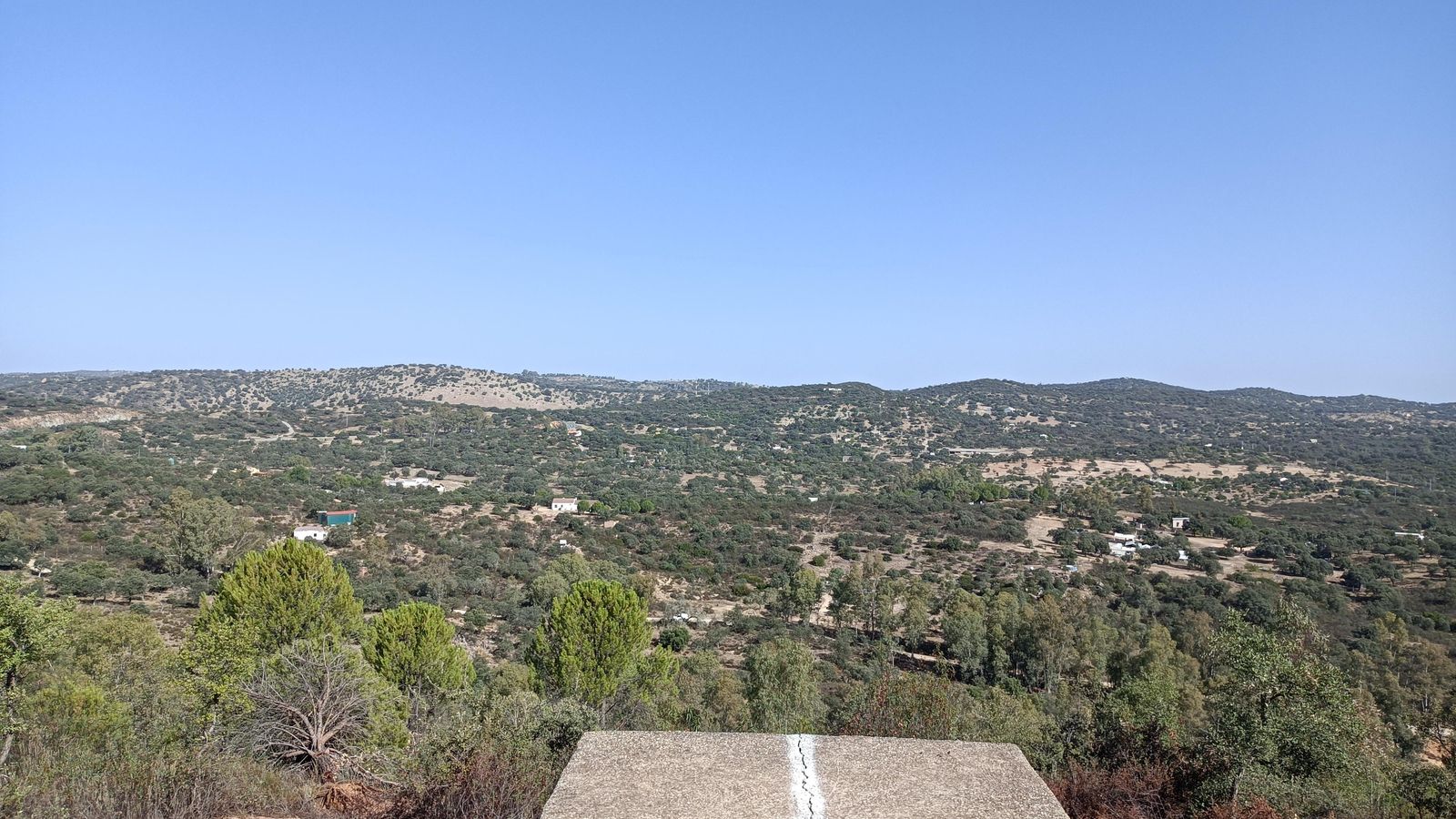 Éste es el punto más elevado de la ruta.