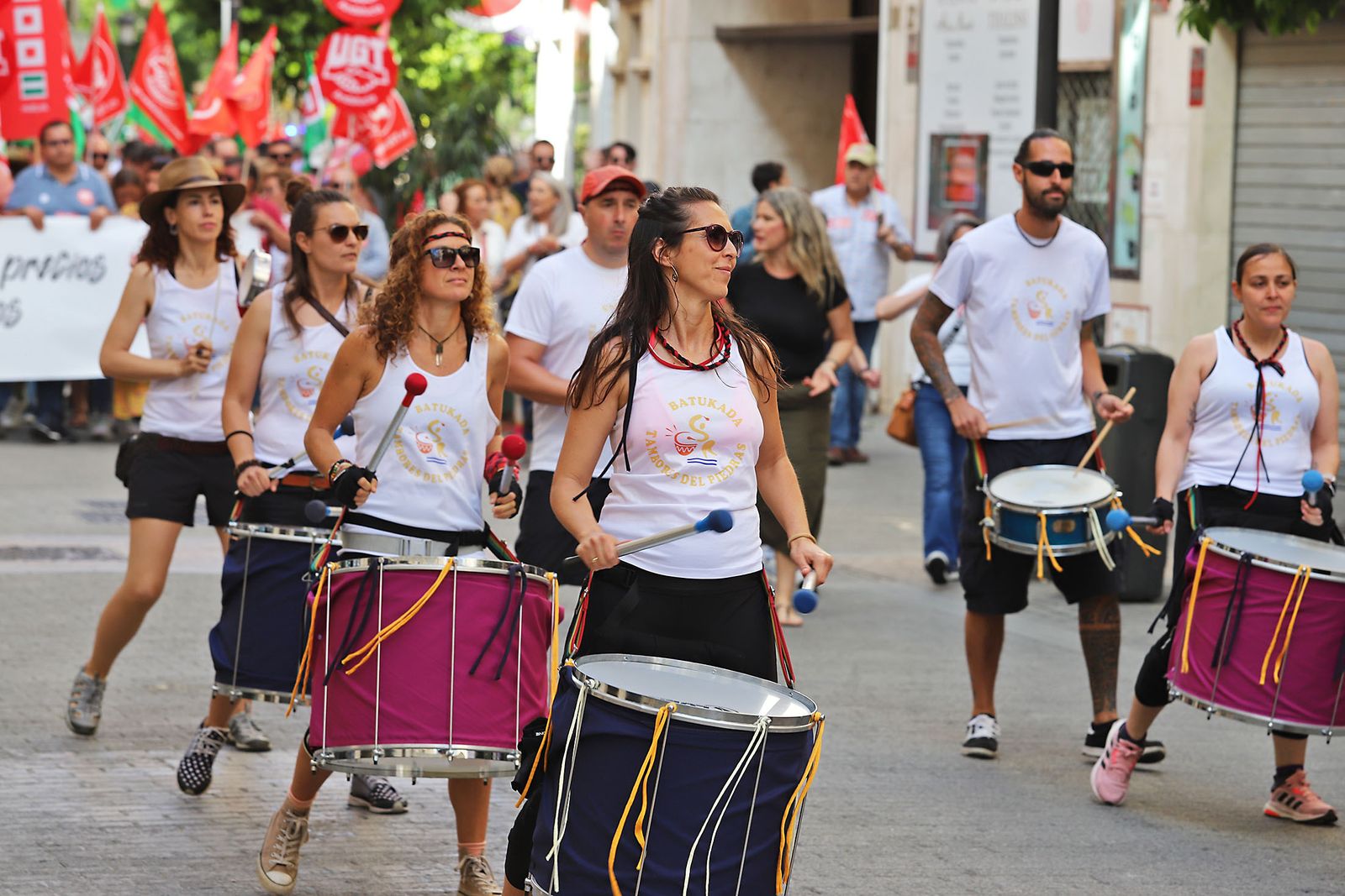 Las imágenes más destacadas del 1 de mayo en Huelva