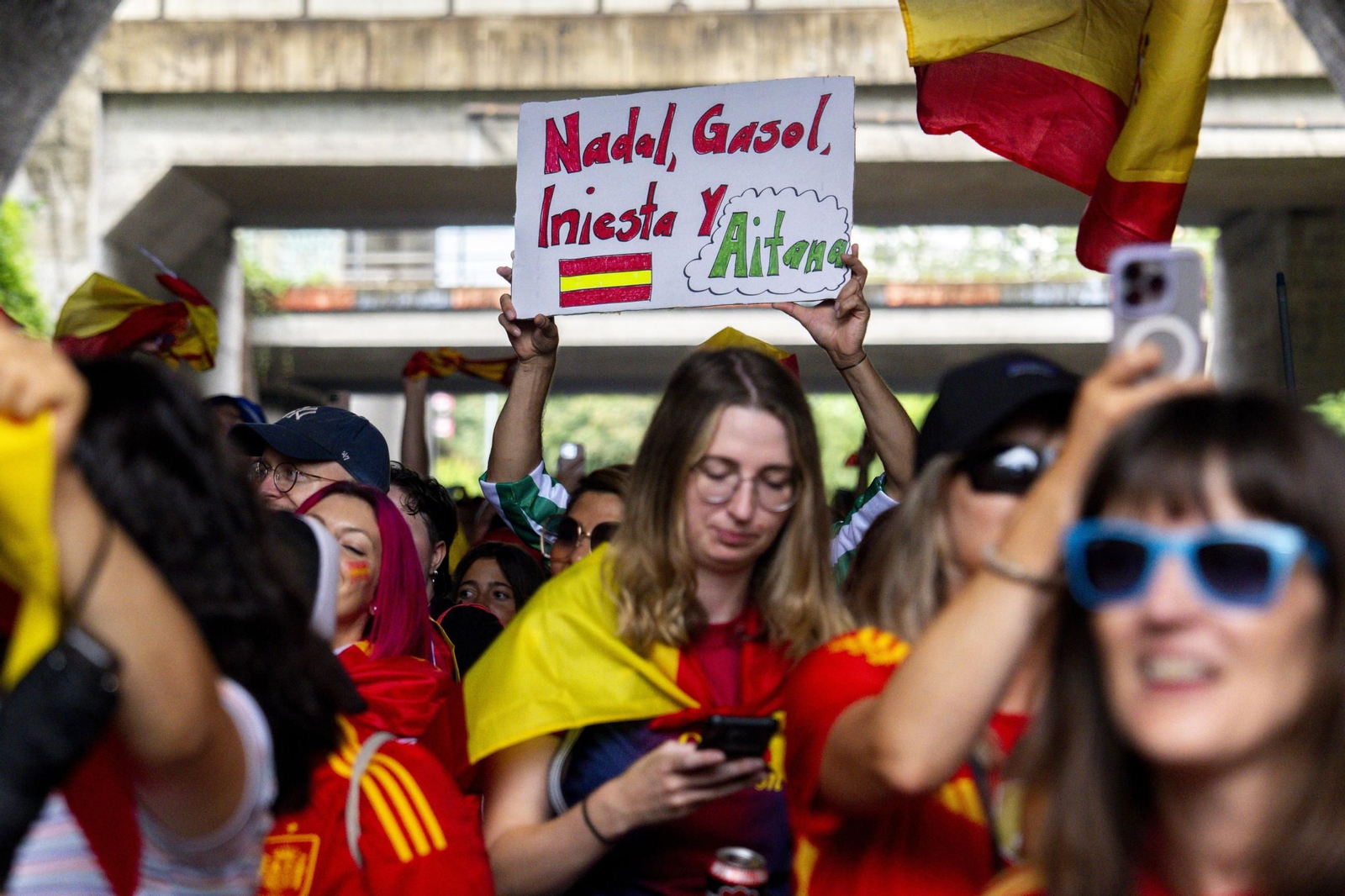 Las mejores imágenes de la final España - Inglaterra de la Eurocopa femenina