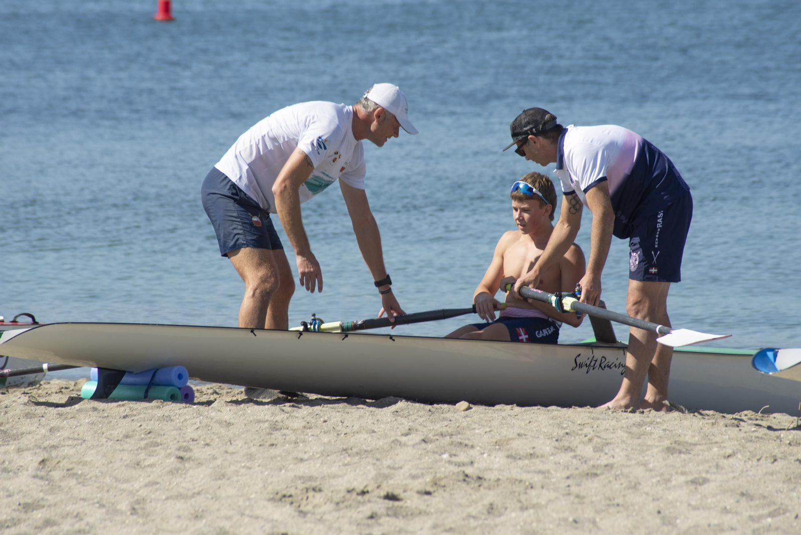 Fotos del primer día del Campeonato de España de Beach Sprint en La Línea