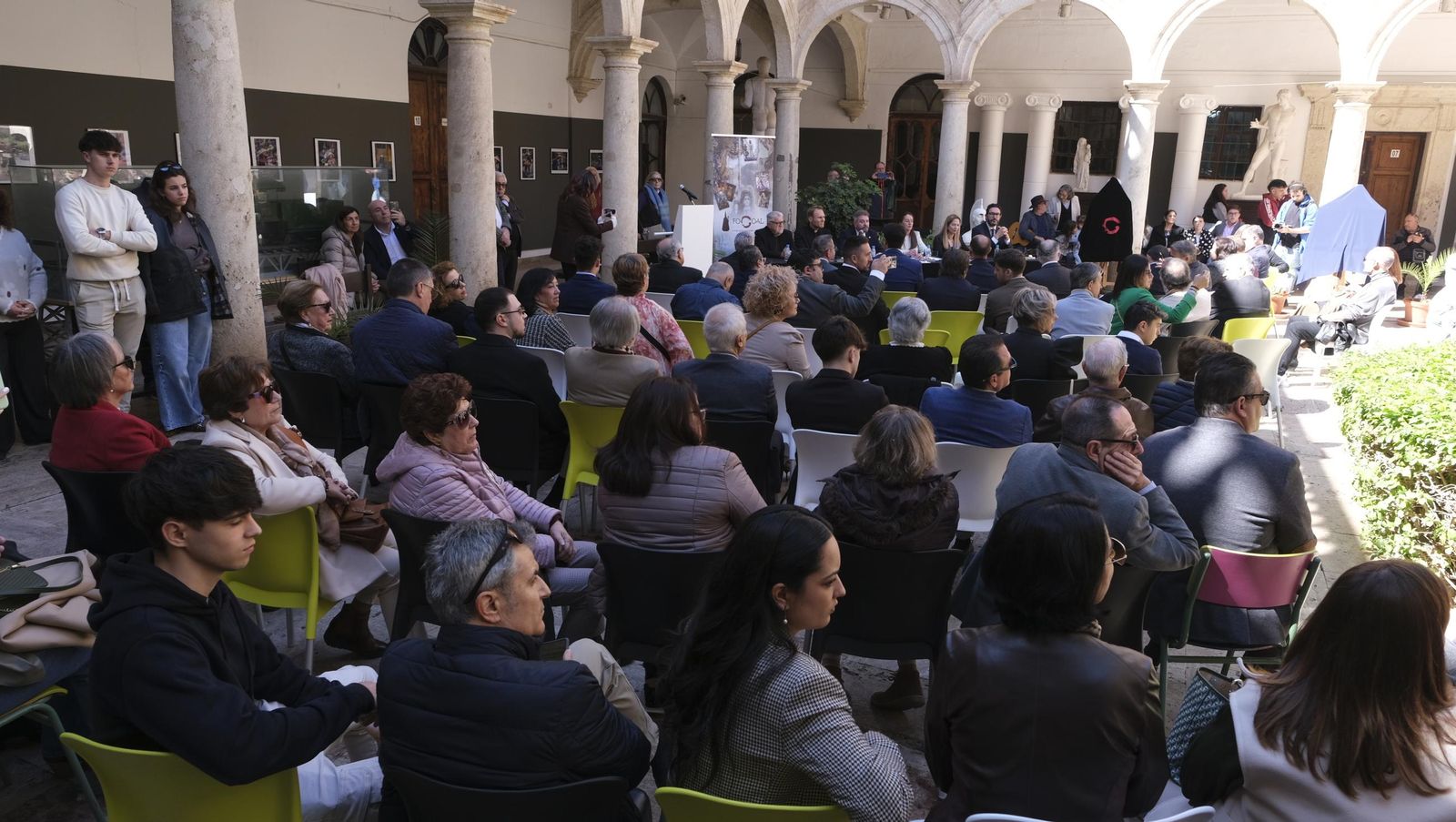 Imágenes de la presentación del cartel Semana Santa 2025 de FOCOAL