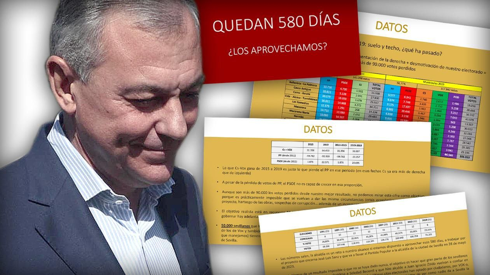 Algunas de las páginas del documento que traza la hoja de ruta de Sanz