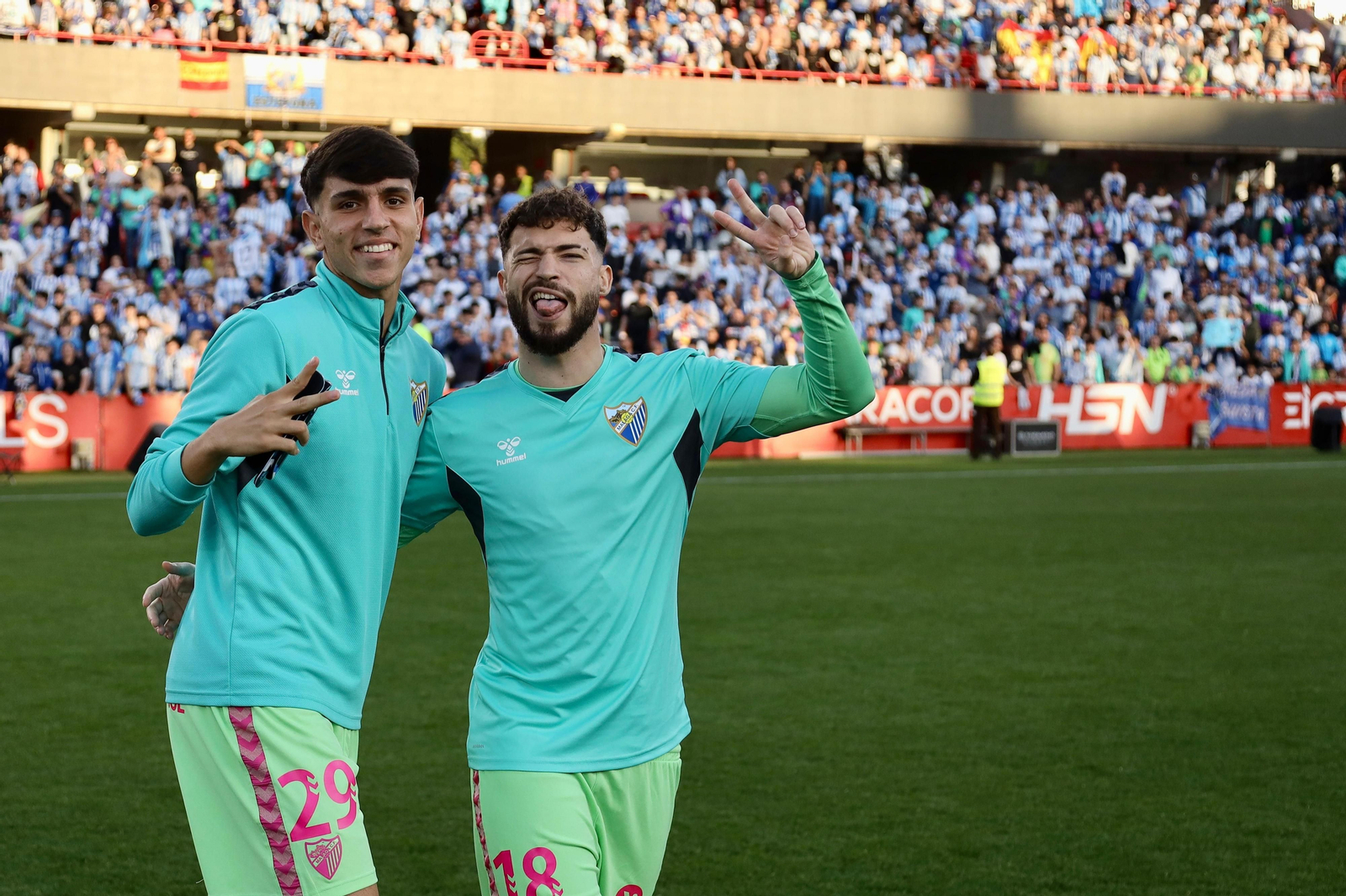 Las fotos del Recreativo Granada - Málaga CF