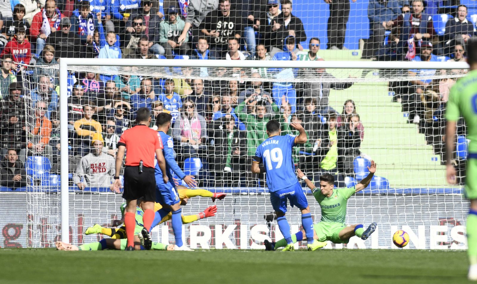 Las imágenes del Getafe-Betis
