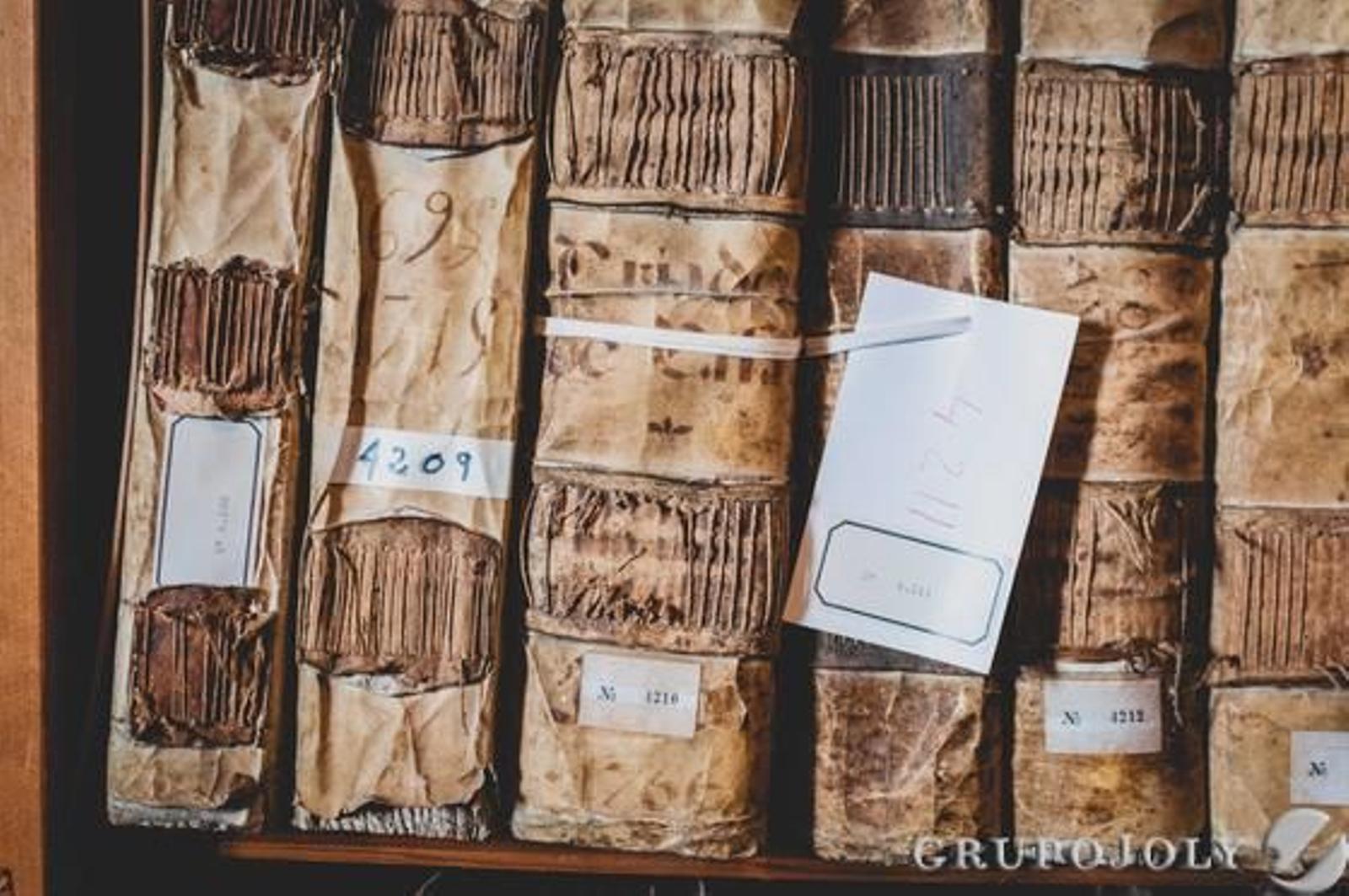 Paseo por su interior y por los millones de documentos que allí se guardan, como acto de clausura del curso de los Amigos del Archivo de Jerez.

Foto: Manu Garcia