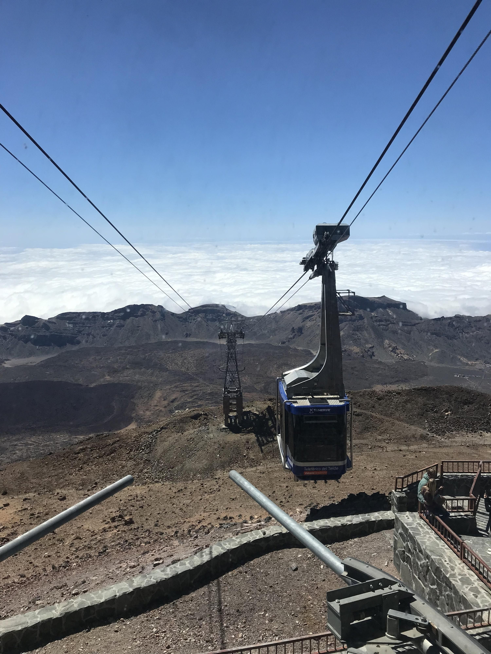 17. El telecabina ofrece unas vistas espectaculares.