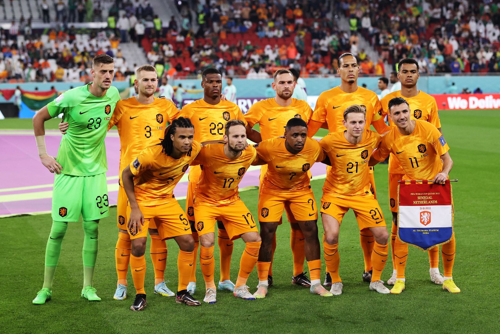 Las imágenes del Senegal - Países Bajos