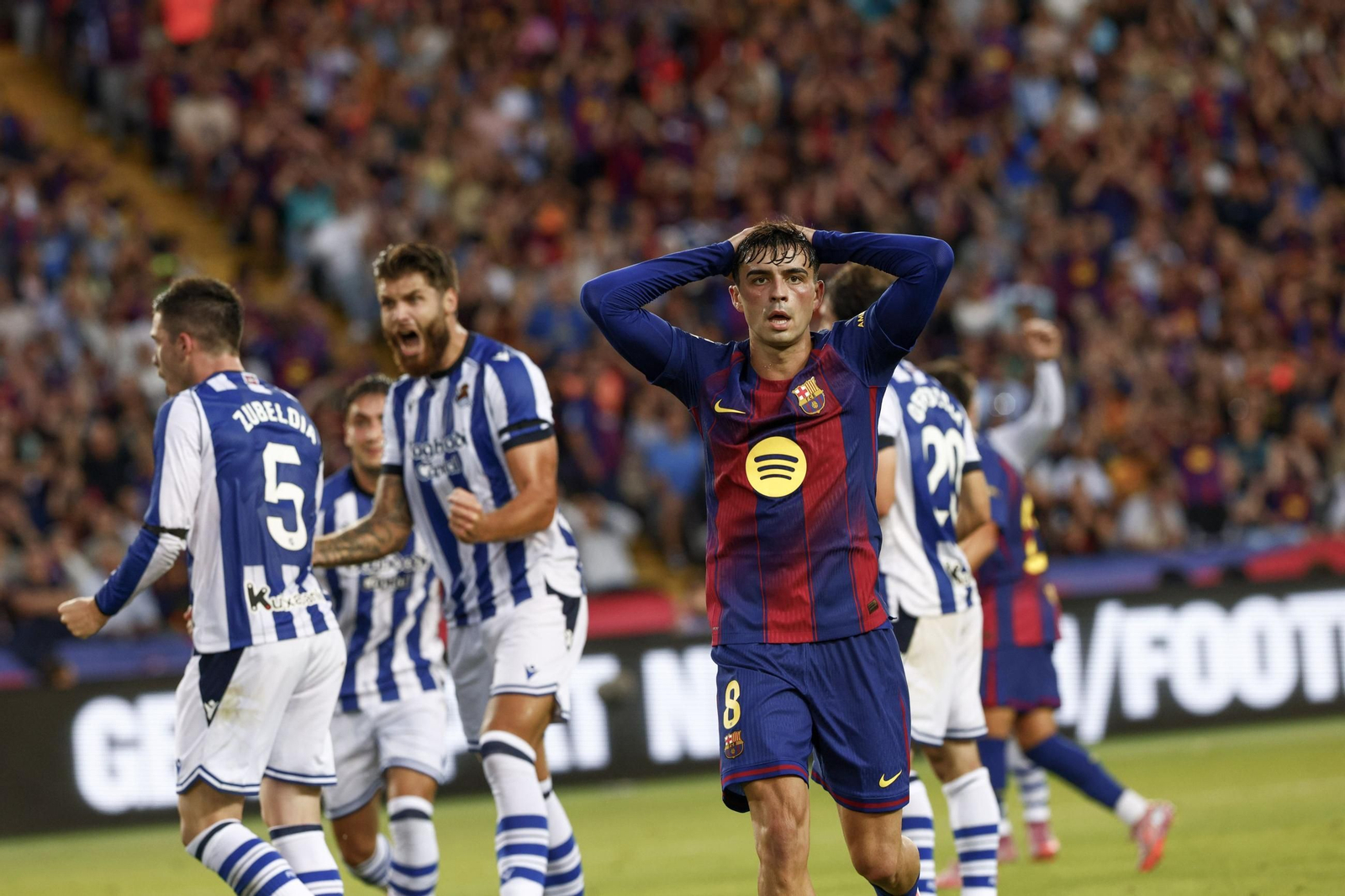 Las imágenes del Barcelona-Real Sociedad