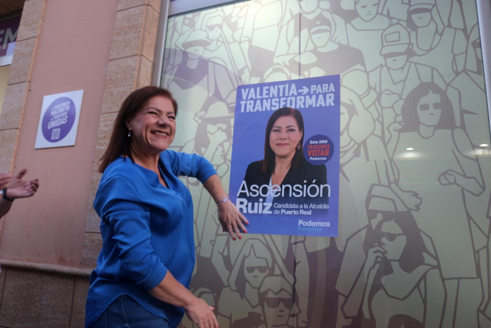 Las imágenes del comienzo de la campaña electoral en Puerto Real